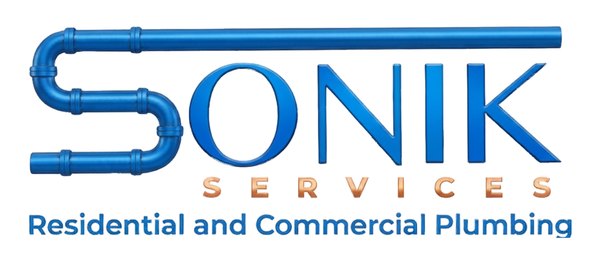 Sonik Services residential and commercial plumbing logo